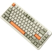 Tastatură Ajazz AK820 Max Plus Gray/Cream/Orange imaginea #3 — magazin online Desire.md