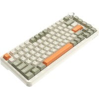 Tastatură Ajazz AK820 Max Plus Gray/Cream/Orange imaginea #5 — magazin online Desire.md