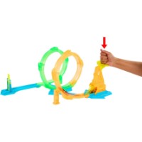 Drumul de joacă pentru copii Hot Wheels Neon Speeders (JMG49) imaginea #3 — magazin online Desire.md