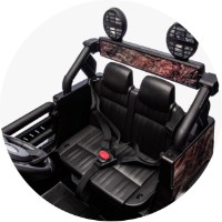 Mașinuța electrica Chipolino Toyota FJ (ELJTFJ253GR) imaginea #4 — magazin online Desire.md