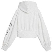 Hanorac damă Puma Street Glam Bedazzled White Glow Heather, s.M imaginea #2 — magazin online Desire.md