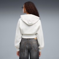 Hanorac damă Puma Street Glam Bedazzled White Glow Heather, s.XS imaginea #4 — magazin online Desire.md