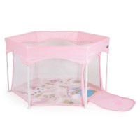 Pătuț pliabil Moni Playbox Pink imaginea #2 — magazin online Desire.md