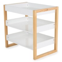 Стол для пеленания Moni Timber White