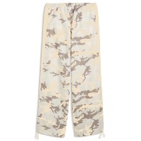 Pantaloni spotivi de dame Puma Street Glam Relaxed Camo Woven Buttercream/Aop, s.L imaginea #2 — magazin online Desire.md