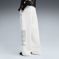 Pantaloni spotivi de dame Puma Street Glam Slouchy Bedazzled White Glow Heather, s.S imaginea #4 — magazin online Desire.md