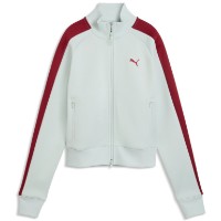 Женская олимпийка Puma T7 Always On Creme de Mint/Garnet Glow, s.XS