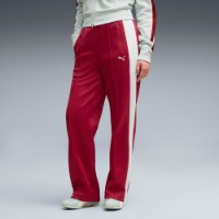 Pantaloni spotivi de dame Puma T7 Always On Straight Garnet Glow/Creme de Mint, s.XS imaginea #3 — magazin online Desire.md
