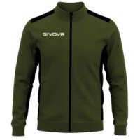 Hanorac pentru bărbați Givova Revolution Military Green/Black, s.M (MA036-5110)