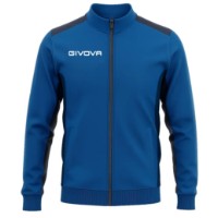 Hanorac pentru bărbați Givova Revolution Blue/Navy Blue, s.M (MA036-0204)