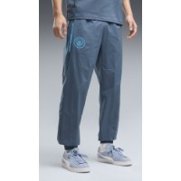 Pantaloni spotivi pentru bărbați Puma Mcfc Pumatech Woven Evening Sky/Luminous Blue, s.M imaginea #3 — magazin online Desire.md