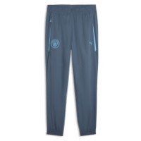 Pantaloni spotivi pentru bărbați Puma Mcfc Pumatech Woven Evening Sky/Luminous Blue, s.M
