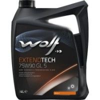 Ulei de transmisie auto Wolf Extendtech 75W-90 4L