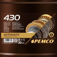 Трансмиссионное масло Pemco ATF DIII iMatic 430 20L фото №2 — интернет-магазин Desire.md