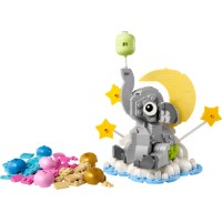 Set de construcție Lego Extended Line: Baby Elephant in the Sky (40814)