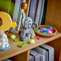 Set de construcție Lego Extended Line: Baby Elephant in the Sky (40814) imaginea #3 — magazin online Desire.md