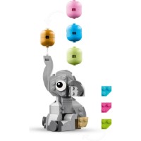 Set de construcție Lego Extended Line: Baby Elephant in the Sky (40814) imaginea #4 — magazin online Desire.md