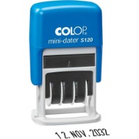 Ștampile Colop Mini Dater S-120 (Numbers + Letters) imaginea #2 — magazin online Desire.md
