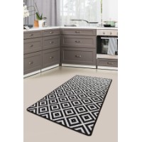 Covor Conceptum Hypnose Black White 1.60x2.30m