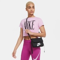 Geantă Nike Sportswear Futura 365 (3L) Black/Black/White Misc