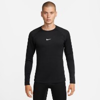 Hanorac barbat Nike Pro Warm Black/White, s.XXL
