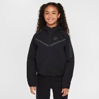 Hanorac pentru copii Nike sportswear Tech Fleece Black, s.L