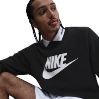 Hanorac pentru bărbați Nike Sportswear Club Fleece Black/White, s.M imaginea #5 — magazin online Desire.md