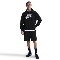 Hanorac pentru bărbați Nike Sportswear Club Fleece Pullover Black/Black/White, s.XL imaginea #3 — magazin online Desire.md
