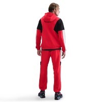 Costum sportiv pentru bărbați Nike Sportswear Club Fleece Hooded University Red/Light Smoke Grey/Black/White, s.XL imaginea #2 — magazin online Desire.md