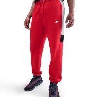 Costum sportiv pentru bărbați Nike Sportswear Club Fleece Hooded University Red/Light Smoke Grey/Black/White, s.XL imaginea #5 — magazin online Desire.md