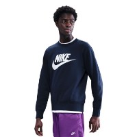 Hanorac pentru bărbați Nike Sportswear Club FleeceObsidian/White, s.L