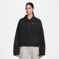 Женская куртка Nike Sportswear Oversized Woven Black/Black/Sail, s.M