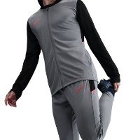 Costum sportiv pentru bărbați Nike Academy Dri-FIT Soccer Cool Grey/Black/Bright Crimson, s.M imaginea #3 — magazin online Desire.md
