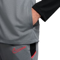 Costum sportiv pentru bărbați Nike Academy Dri-FIT Soccer Cool Grey/Black/Bright Crimson, s.L imaginea #8 — magazin online Desire.md