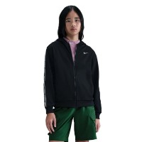 Hanorac pentru copii Nike Sportswear Club Dri-FIT Black/Black/Black/White, s.XL