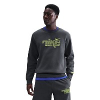 Hanorac pentru bărbați Nike Sportswear Club Anthracite/Volt, s.L