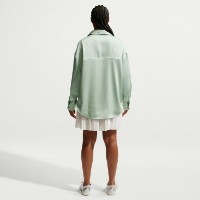 Cămașă damă Nike Sportswear Oversized Satin Long-Sleeve Steam/Sail, s.M imaginea #3 — magazin online Desire.md