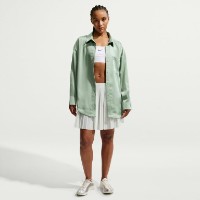 Cămașă damă Nike Sportswear Oversized Satin Long-Sleeve Steam/Sail, s.S imaginea #2 — magazin online Desire.md