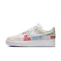 Ghete pentru bărbați Nike Air Force 1 07 LV8 White/White, s.45.5 imaginea #2 — magazin online Desire.md