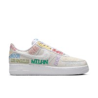 Ghete pentru bărbați Nike Air Force 1 07 LV8 White/White, s.42 imaginea #3 — magazin online Desire.md