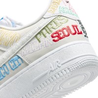 Ghete pentru bărbați Nike Air Force 1 07 LV8 White/White, s.42 imaginea #7 — magazin online Desire.md
