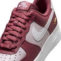 Ghete pentru dame Nike Air Force 1 07 Pink Smoke/Bleached Lilac/Metallic Gold/White, s.37.5 imaginea #6 — magazin online Desire.md