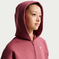 Hanorac pentru copii Nike Sportswear Studio Fleece Pink Smoke/White, s.M imaginea #6 — magazin online Desire.md