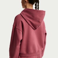 Hanorac pentru copii Nike Sportswear Studio Fleece Pink Smoke/White, s.M imaginea #7 — magazin online Desire.md