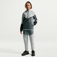 Hanorac pentru copii Nike Sportswear Tech Fleece Light Smoke Grey/Smoke Grey/Anthracite/Black, s.M imaginea #3 — magazin online Desire.md