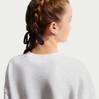 Hanorac pentru copii Nike Sportswear Studio Birch Heather/White, s.XL imaginea #5 — magazin online Desire.md