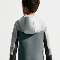 Hanorac pentru copii Nike Sportswear Tech Fleece Light Smoke Grey/Smoke Grey/Anthracite/Black, s.XS imaginea #8 — magazin online Desire.md