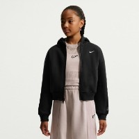Hanorac pentru copii Nike Sportswear Club Fleece Black/White, s.L