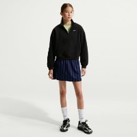 Hanorac pentru copii Nike Sportswear Studio Fleece Black/White, s.XL imaginea #2 — magazin online Desire.md
