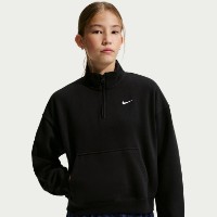 Hanorac pentru copii Nike Sportswear Studio Fleece Black/White, s.XL imaginea #4 — magazin online Desire.md